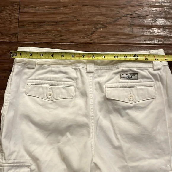 Polo by Ralph Lauren Boys White Cargo Short Size 16 - Picture 7 of 9